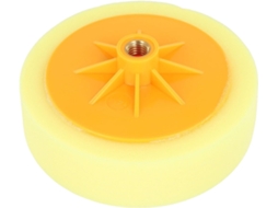 Boina De Polimento Amarela 150 Mm Com Rosca 14 Para Amortecedor