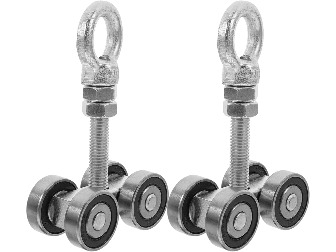 Carrinho Silencioso para Porta de Correr com 4 Rodas SFUSHOS