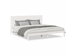 Cama Extra Longa Madeira Maciça MAISON EXCLUSIVE (200x210 cm)
