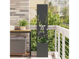 Vidaxl Tela De Privacidade Para Jardim Preto 32 X 32 X 150 Cm