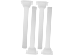 Conjunto De 4 Pés Mesa Dobráveis E Resistentes, Em Plástico Durável, Para Substituição De Móveis Diy