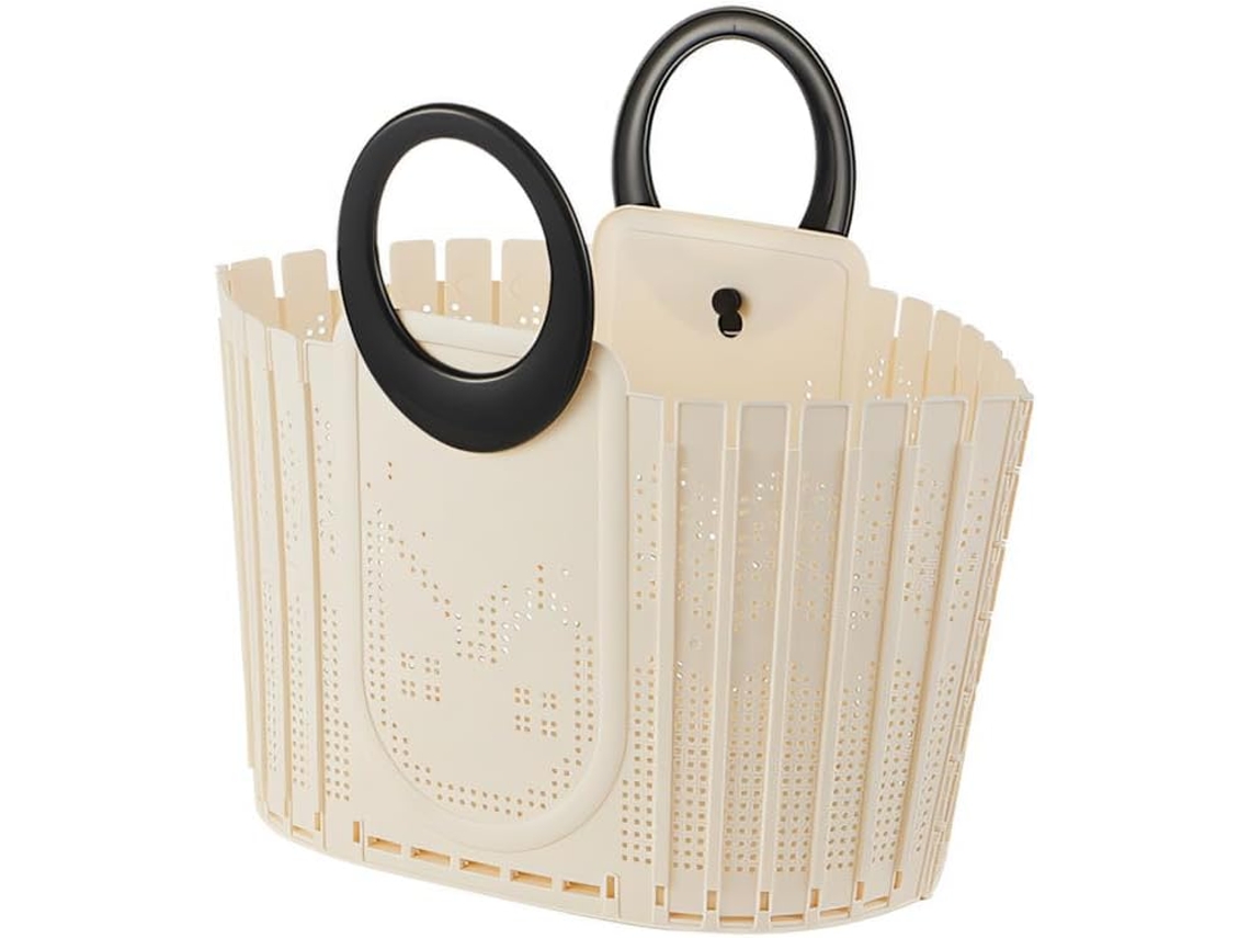 Cesto De Roupa Dobrável, Ventilado E Portátil Com Alça, Flores E Outros Itens Em Acampamentos E Atividades Ao Ar Livre, Para Guardar Lanches