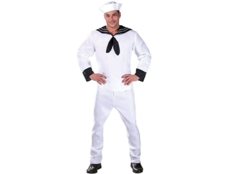 Fato de Homem  Marinheiro Branco (Tam: XL)