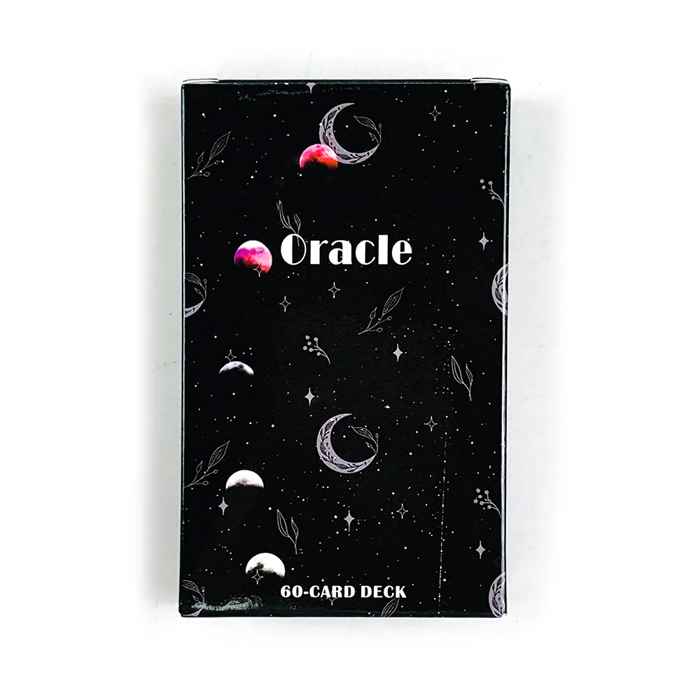 Cartas Oráculo Exquisitas, 60 Cartas, Incluindo Adivinhação De Alma Gêmea E Entretenimento Para Festas.