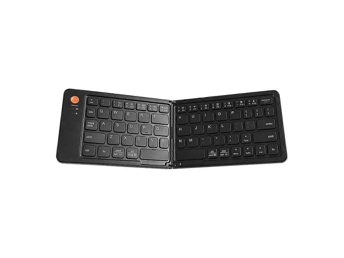 Teclado Bluetooth Dobrável MDUG Sem Fio, Mini Portátil com Dupla Dobragem (TAISHENGDA)