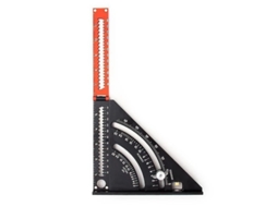 Esquadro De Carpinteiro Em Metal E Alumínio, Régua Triangular Dobrável Com Ângulo Combinado De 317 Mm