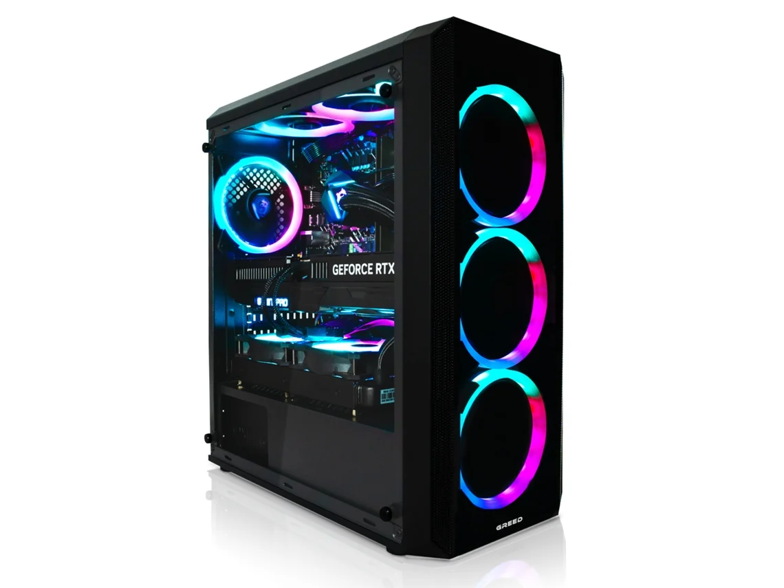 PC Gaming / Desktop - Greed MK2 Pro – Intel Core i7 12700F + RTX 5070 - Water Cooler CPU - 32GB DDR4 - 2TB SSD - WiFi - Win11 Pro