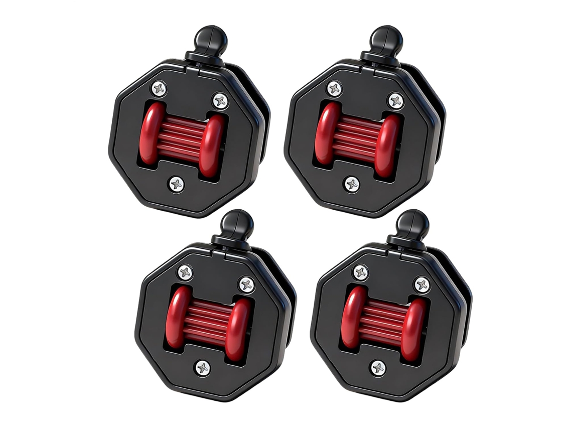 Conjunto De 4 Rodízios Autoadesivos - Para Uso Prático E Funcional