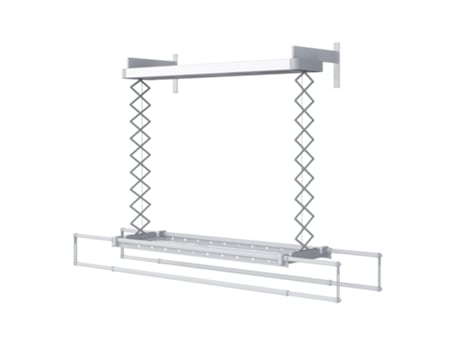 Estendal De Parede Elétrico Foxydry Pro 120st (122x52x70 Cm Aço E Alumínio)