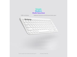Teclado Sem Fio LAXISCREED Azul
