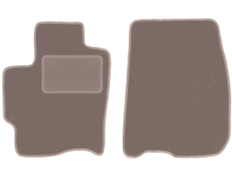 Tapetes Dianteiros Bege Para: Minivan Mazda Premacy I (1999-2005)