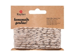 Fio prata e branco 15 m Rayher