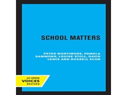 Livro School Matters de Russell Ecob (Inglês)