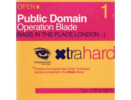Cd Operation Blade Bass In The Place London Xtrahard