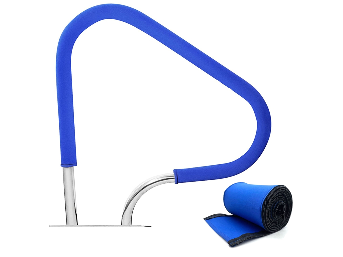 Capa Protetora Corrimão Piscina 8ft Azul Crianças