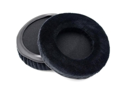 Almofadas Zruxe Para Auscultadores Audio-technica Ath-ad400, Ad700, Ad900x, A500, A500x, Ad500x, A700, A900x, A950lp Preto, Veludo