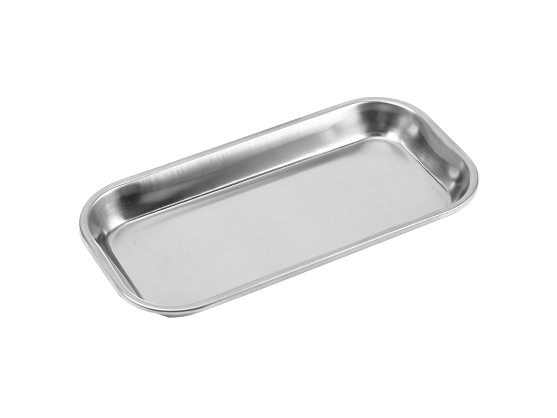 Bandeja De Instrumentos Médicos De Acero Inoxidable 201 Para Clínica Y Laboratorio, Herramienta Dental Útil