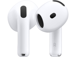 Airpods 4 APPLE (Outlet Caixa Aberta - In Ear - Microfone - Branco)