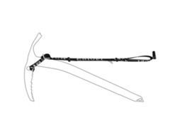 GRIVEL Coleira Long Leash Evo Prateado