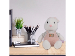 Primerox brinquedo de Pelúcia Coelho Fofo com Orelhas Longas Cinza 40cm Soft Presente Decoração