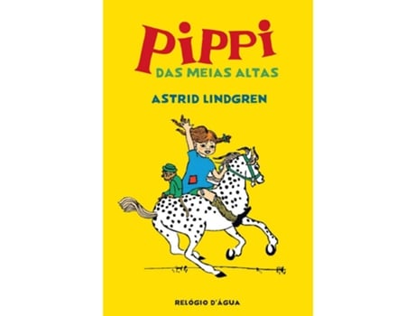 Livro Pippi das Meias Altas de Astrid Lindgren (Português)