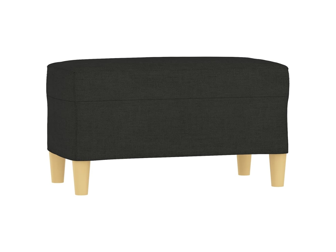Bench, Benches Vidaxl Preto Tecido (70 X 35 X 41 Cm)