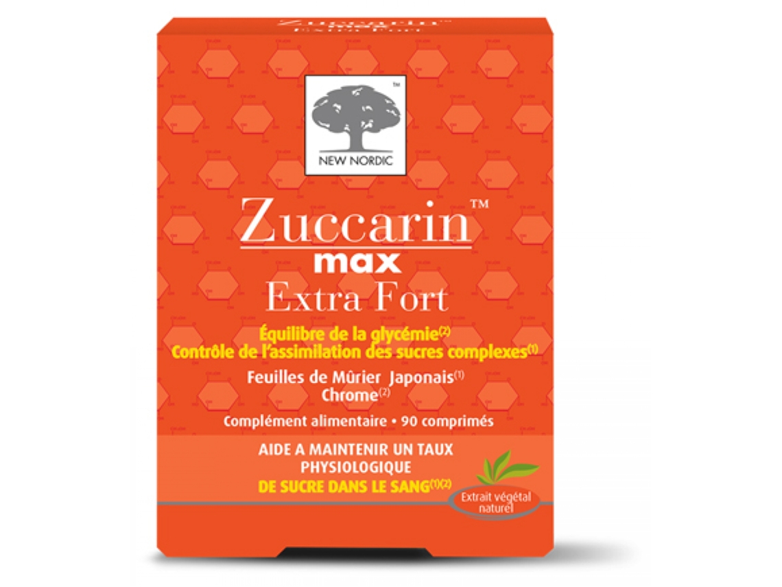 Zuccarin Max Extra Forte 90 Comprimidos NEW NORDIC