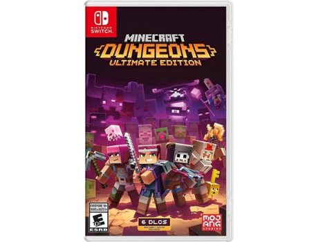 Minecraft Dungeons (Switch): listagem na eShop revela o tamanho do arquivo  do jogo - Nintendo Blast