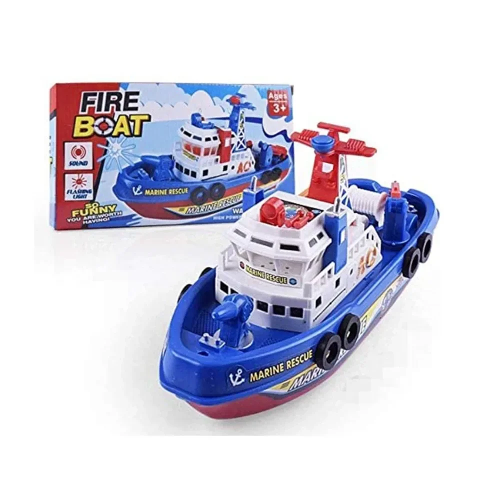 Barco Inflável Infantil Com Lanterna Aquática, Um Brinquedo Flutuante Para O Banho Com Música.