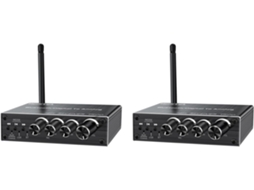 Adaptador com Receptor de Áudio Bluetooth 5.3 Duplo para Unidade Usb e Microfone. SFUSHOS