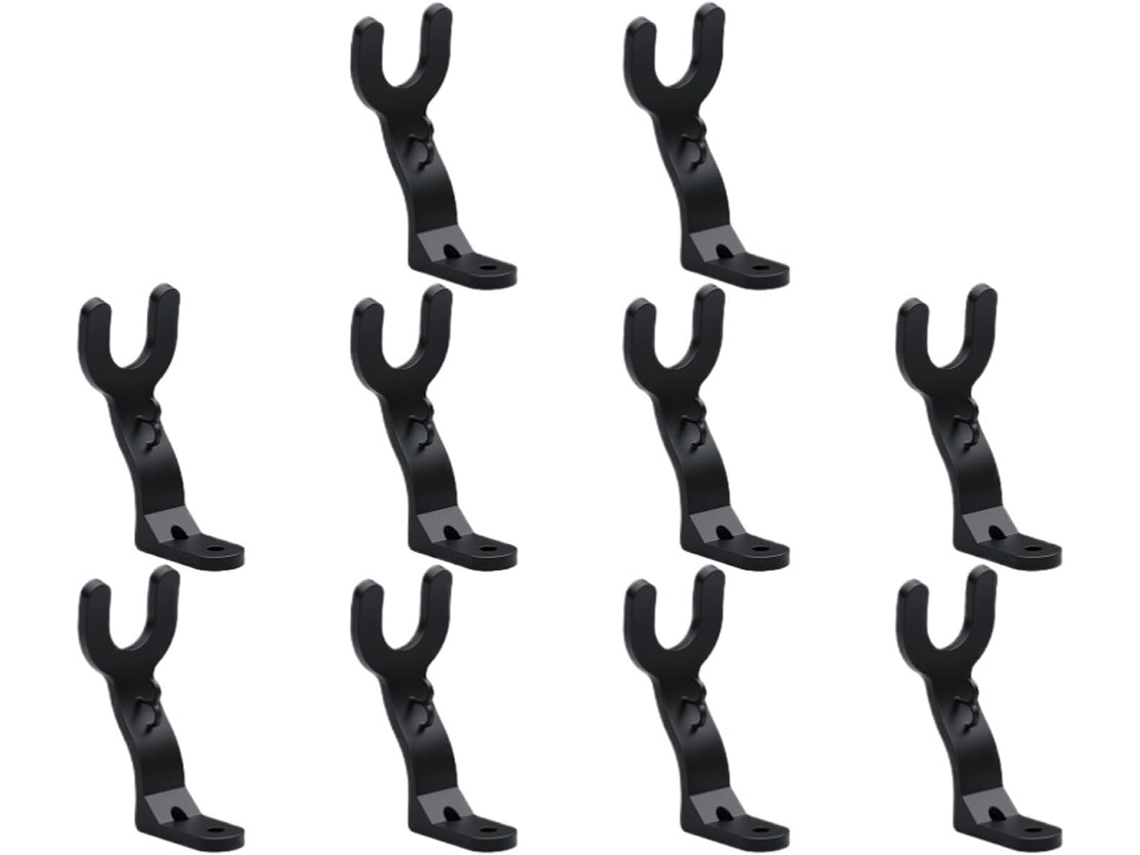 Conjunto De 10 Ganchos Multifuncionais Para Capacete De Motocicleta (4 Unidades), Ideais Para Casa, Bagagem