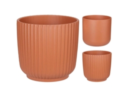 Maceta loza terracota 15cm surtida