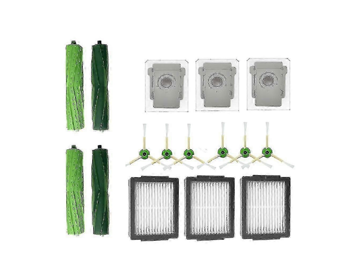 Compatible I7 I7 + E5 E6 I3 Sweeping Robot Dust Collection Bag Main Brush Side Brush Filter