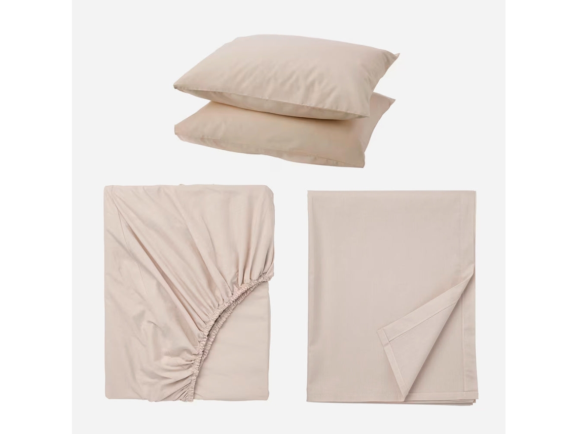 Jogo de Cama Completo ONIRICA (Cama 160 cm) - Caqui
