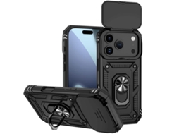 Capa Para Iphone 17 Pro - Suporte Deslizante Para Câmera