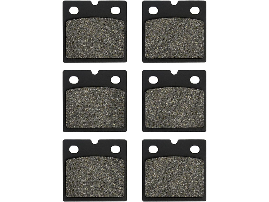 Pastilhas de Freio Universais Dianteiras e Traseiras para Motocicletas Compatíveis ≤105 °c: Formulação