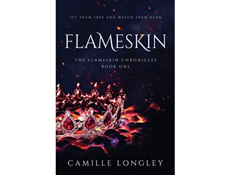 Livro Flameskin de Camille Longley (Inglês)
