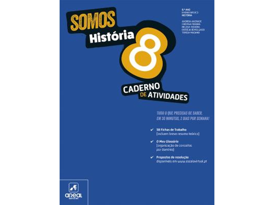 Somos História 8 - 8.º Ano Caderno De Atividades 2026
