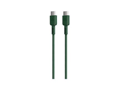 Cabo Hune Eco USB-C para USB-C 100 cm Verde Floresta