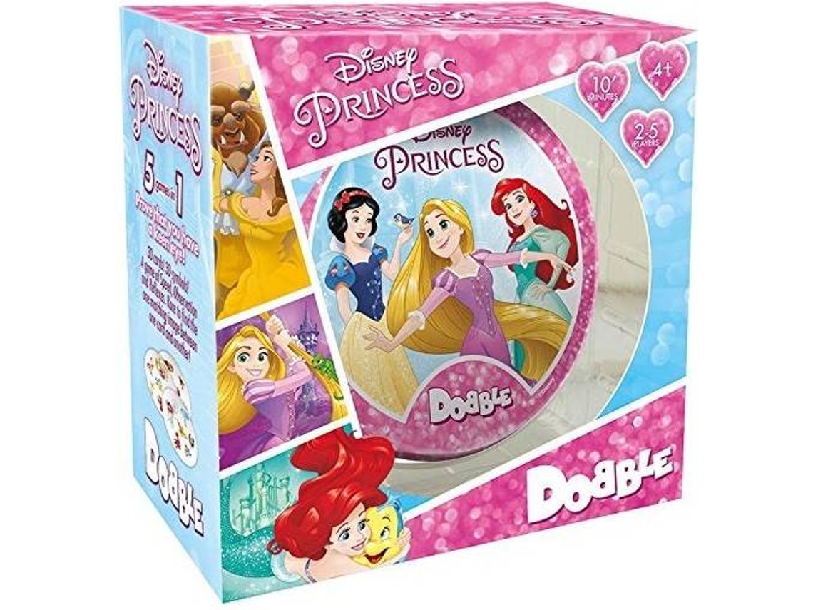 Jogo de Tabuleiro ASMODEE Dobble Disney Princess (Inglês - Idade