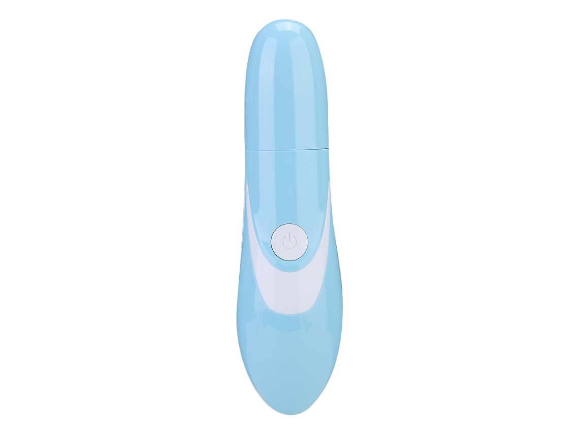 Cortador Elétrico De Unhas Seguro E Prático Ferramenta De Manicure Para Bebê Azul Para Casa