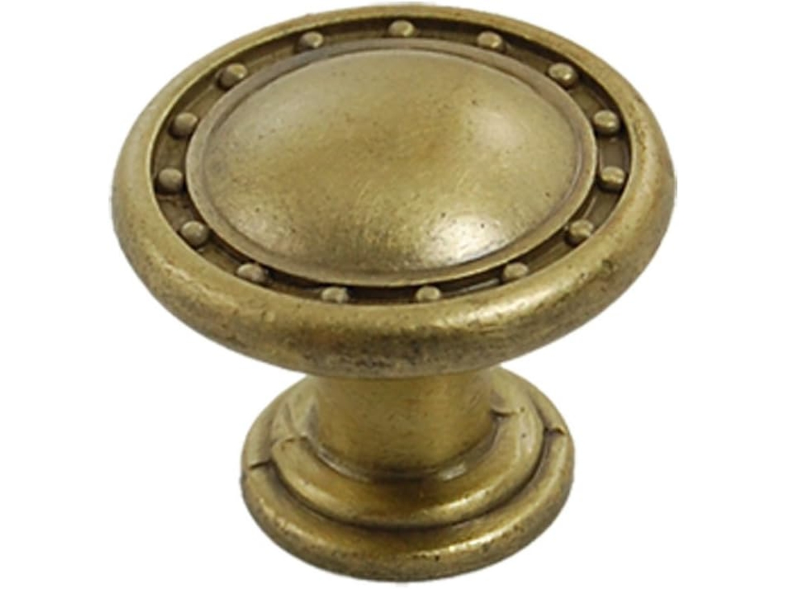 Puxador Redondo Para Gaveta De Armário Em Tom Bronze, Estilo Antigo, Da Aexit Home Hardware