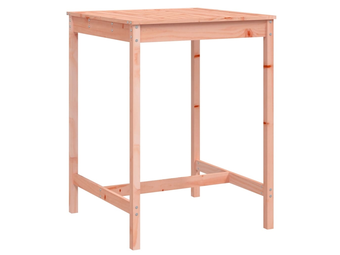 Garden Table, Garden Tables Vidaxl Marrom Madeira De Douglas (82.5 X 82.5 X 110 Cm)