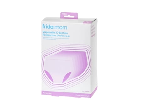 Cuecas descartáveis pós-parto Mom High Rise, pacote com 8 unidades Frida