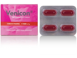 Suplemento Alimentar COBECO Pharma Libido Mulher (4 Cápsulas)