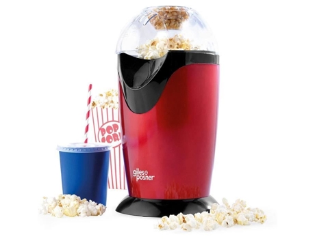 Máquina De Pipoca Giles Posner Ek0493gvdeeu7 1200 W Sem Óleo Vermelho