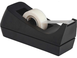 Dispensador de Fita Adesiva Mesa Base Antiderrapante Rolo com Peso Ideal Pa Ra Escritório, Casa e Esc GOKOCO (2 Unidades)