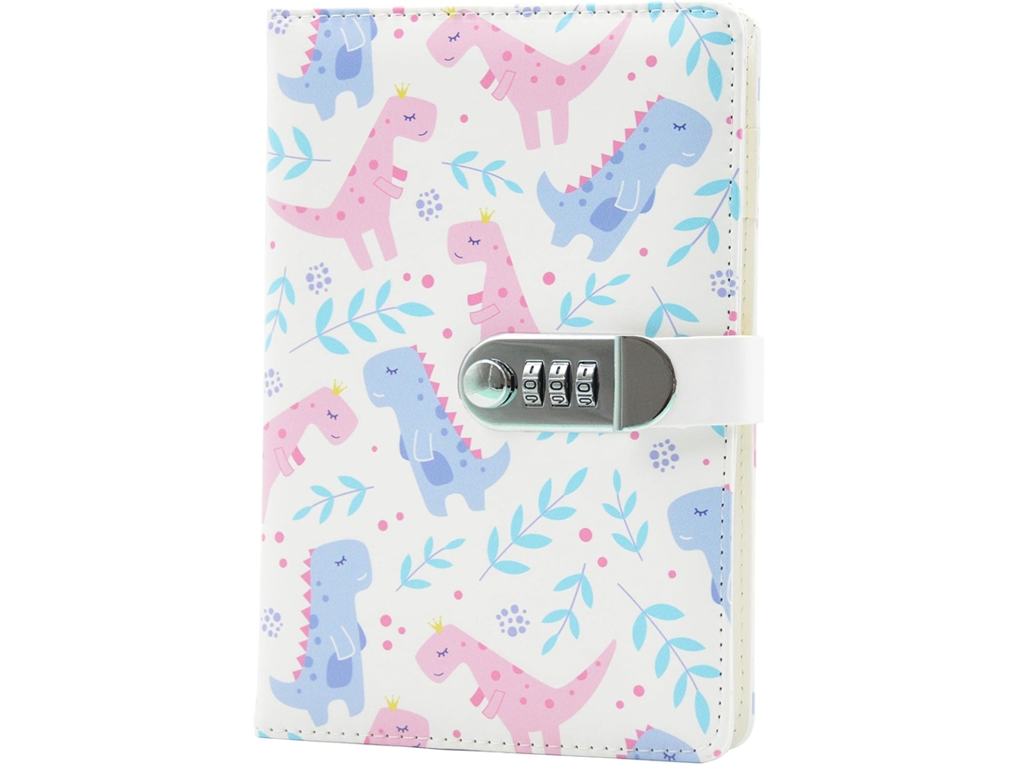 Caderno De Anotações Criativo Em Couro Pu, Estampa Animal, Tamanho A5, 145 X 210 Mm, Com Compartimento Para Código, Para Viagens