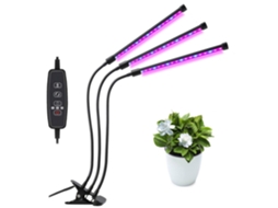 Lâmpada De Cultivo, 60 Leds De Espectro Completo, Com 3 Temporizadores, Multicolorida. Aquaforge