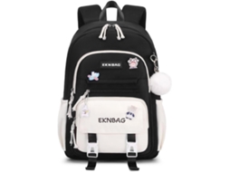 Mochila Escolar de Nylon com Design Kawaii ZYBLSSBB